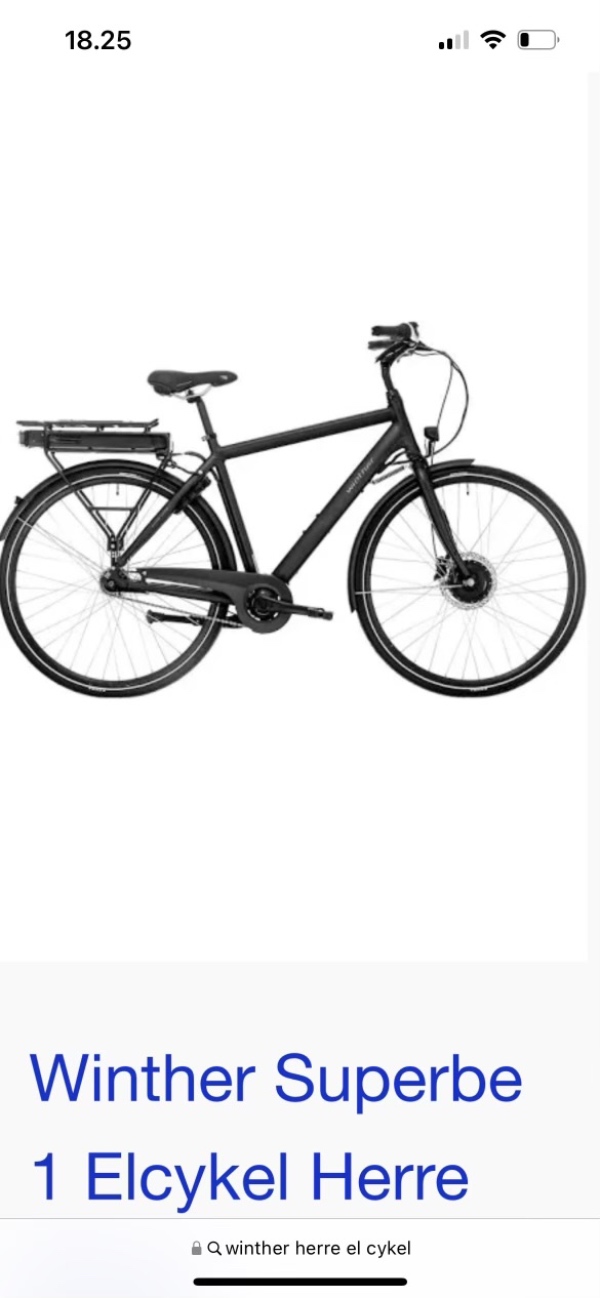 El bagage bære skrues på, helt ny cykel, skruer er løse så den falder af, der skal Bruges en skrue maskine med forskellige bitz.