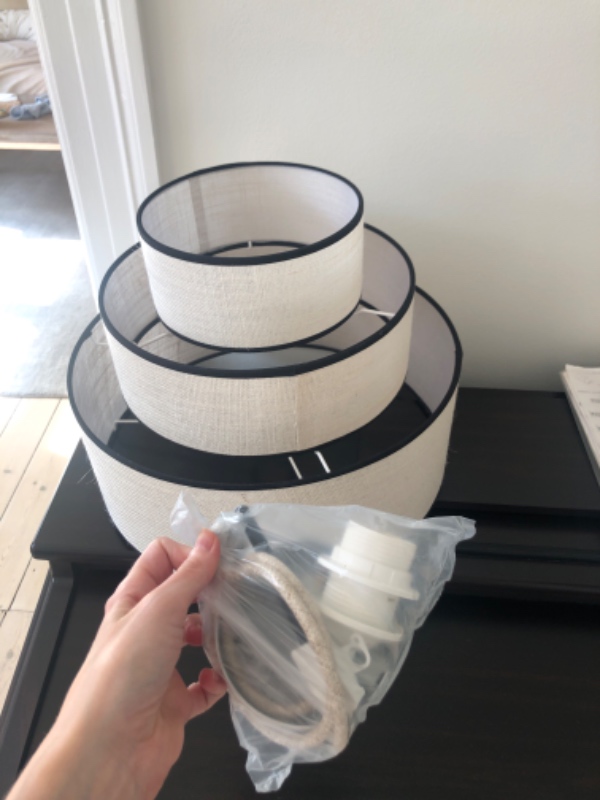 Opsætning & nedtagning af loftlampe