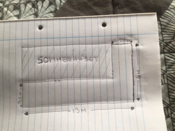 Ca 50 m2 træteresse