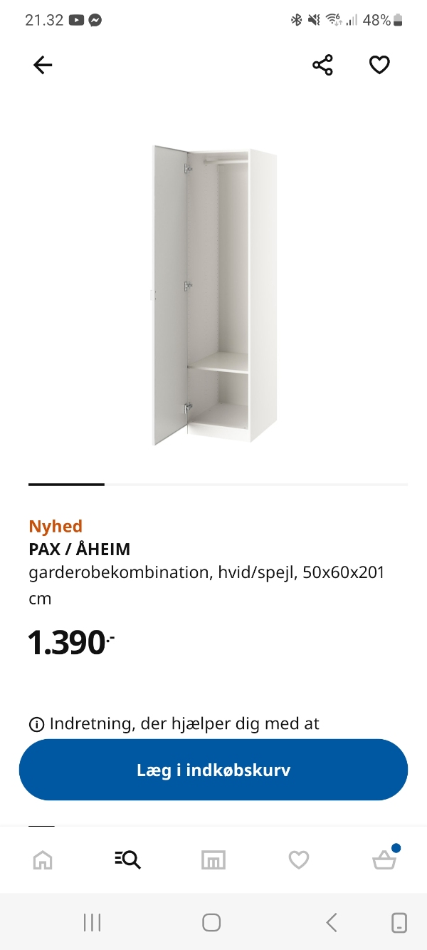 Jeg skal have samlet IKEA Pax skab + et PAX Åheim skab