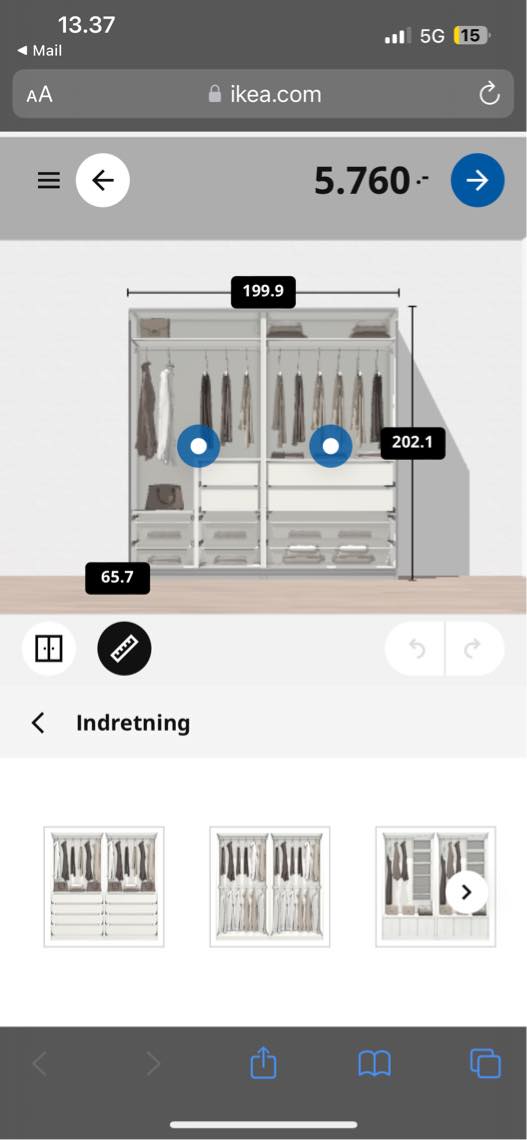 Hjælp til montering af Ikea skab