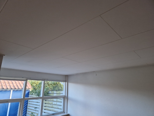 maling af lofter 51,4 m2 heraf er 5 m2 vådrum + en smule væg