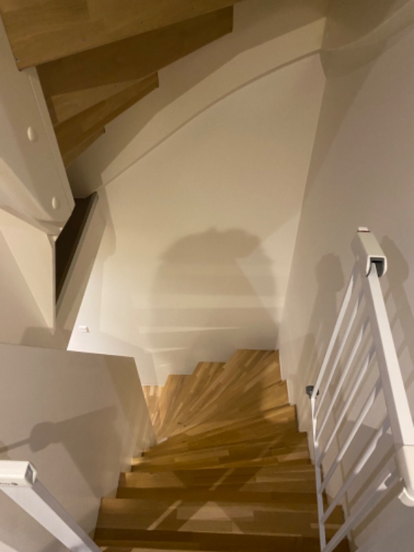 Gelænder til 2 trapper