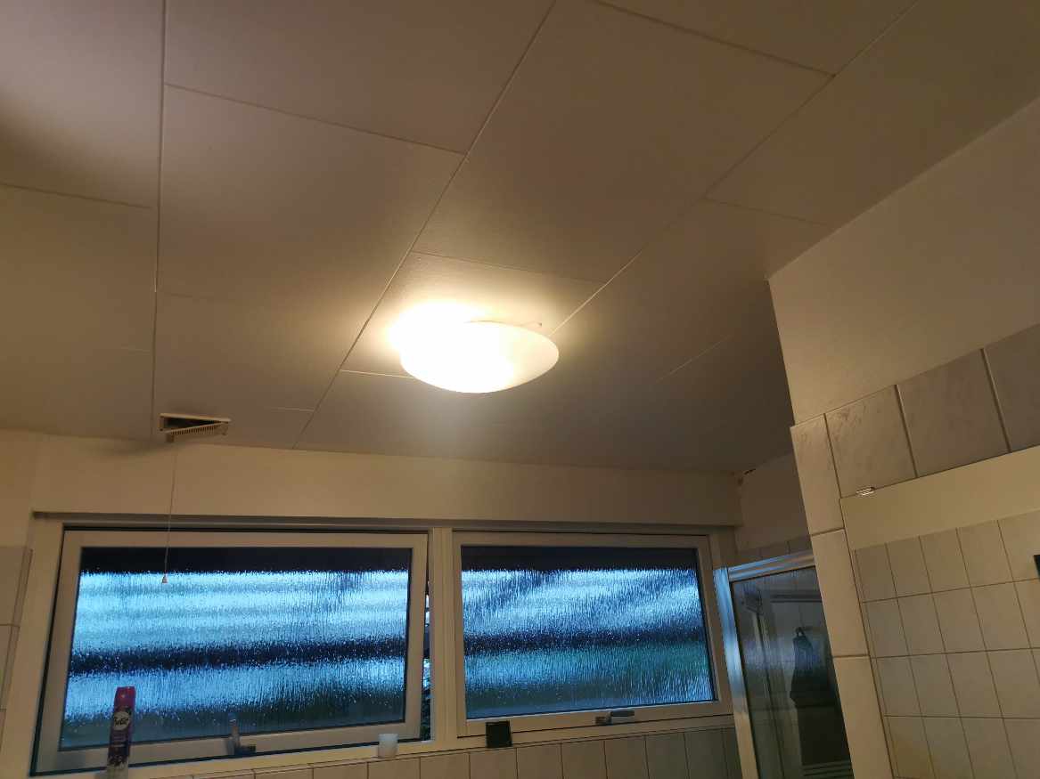 Monteret nyt gipsloft