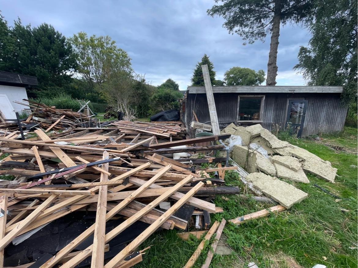 Bortskaffelse af byggeaffald