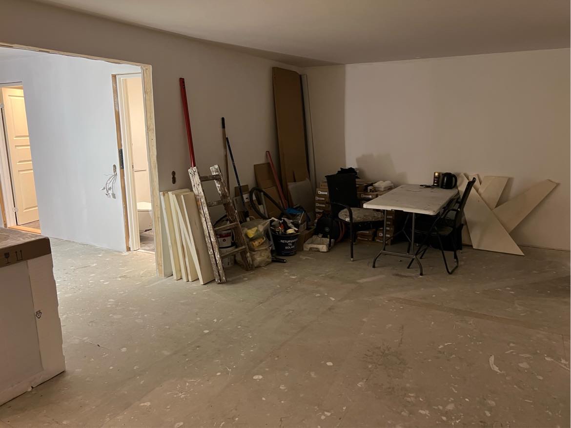 Hjælp til at ligge sildebens klikgulv 45m2