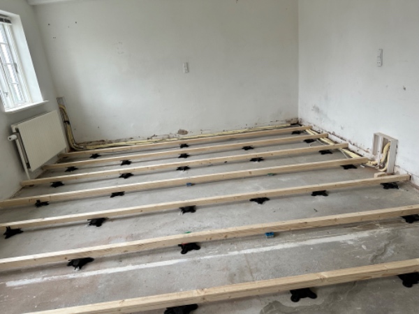 Isolering af kældergulv