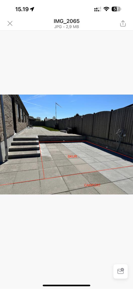 Omlægning af fliser