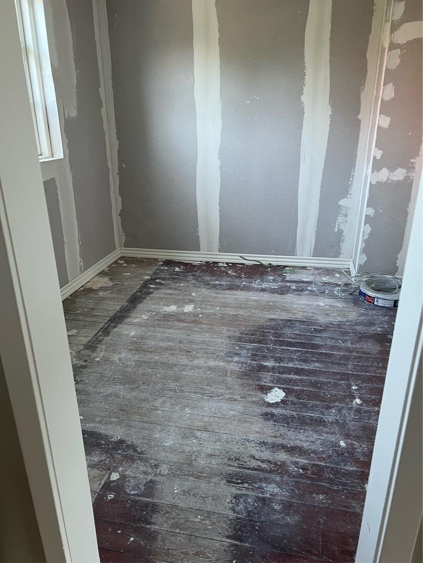 Afslibning og lakering af gulv