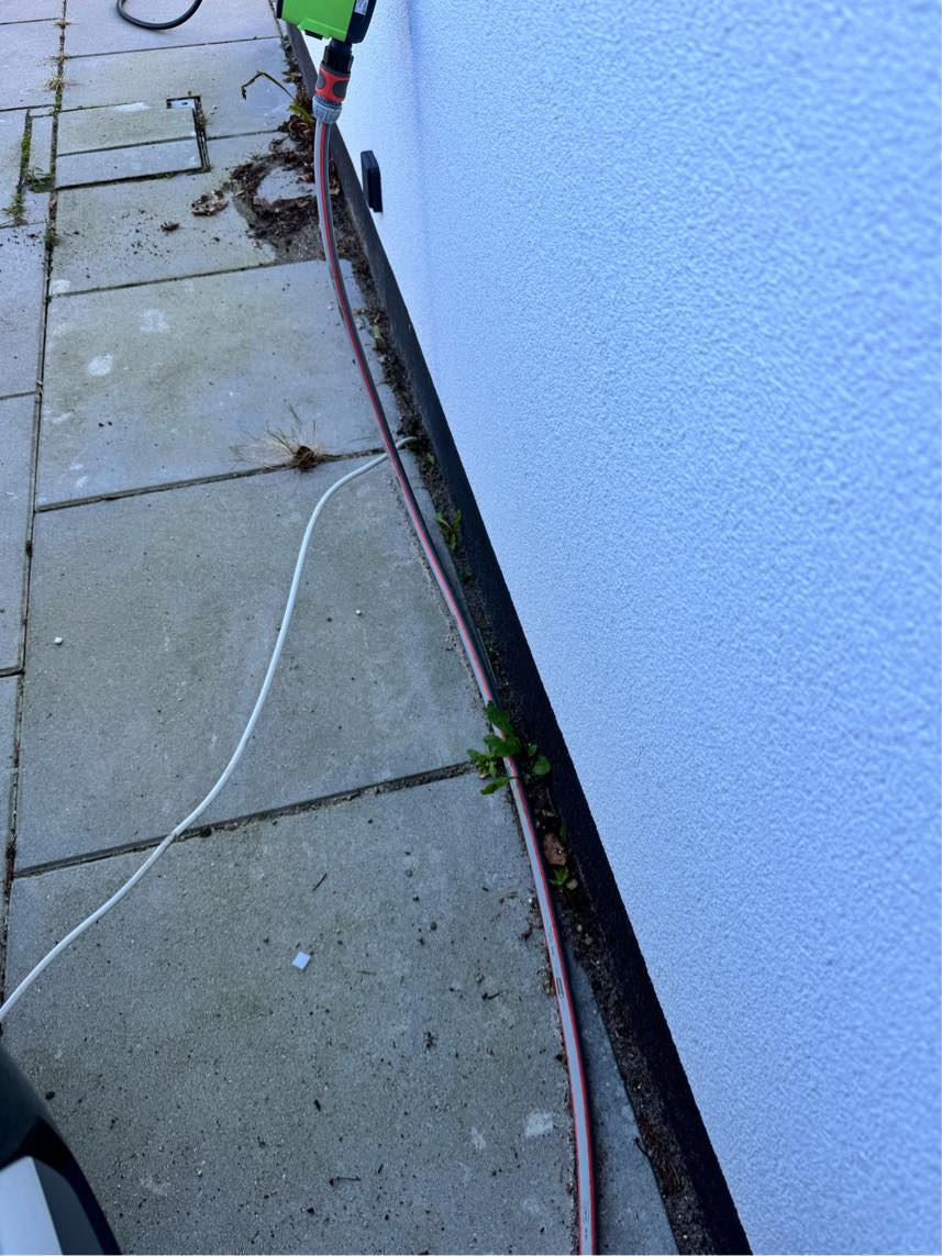 Ledning under fliser