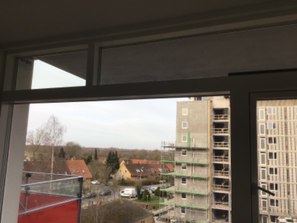 Opsatte 2 lamelgardiner på 310 cm længde i Odense M