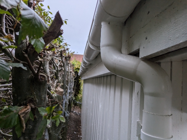 Musesikring af isoleret skur