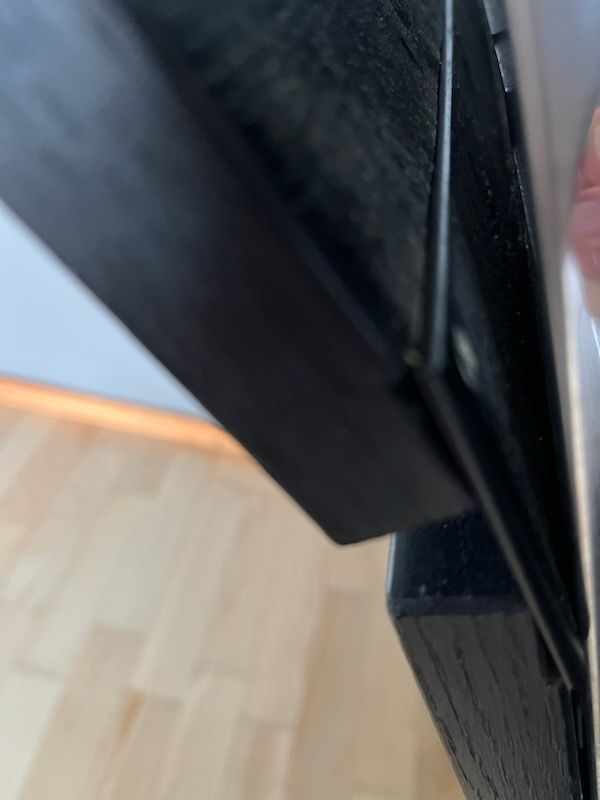 Reparation af låge på opvaskemaskine