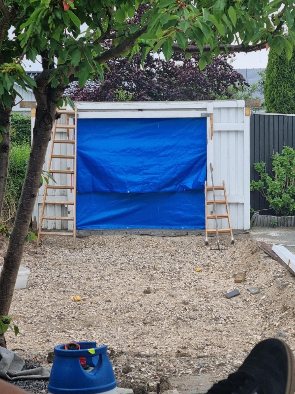 Gravearbejde - forberedelse til fundament