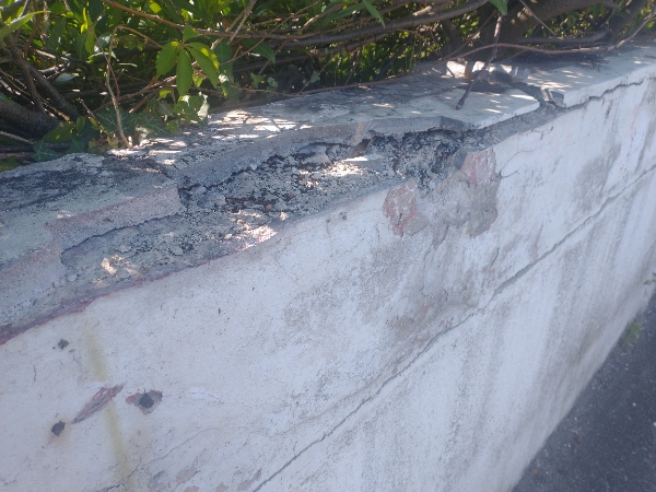 Reparation af havemur