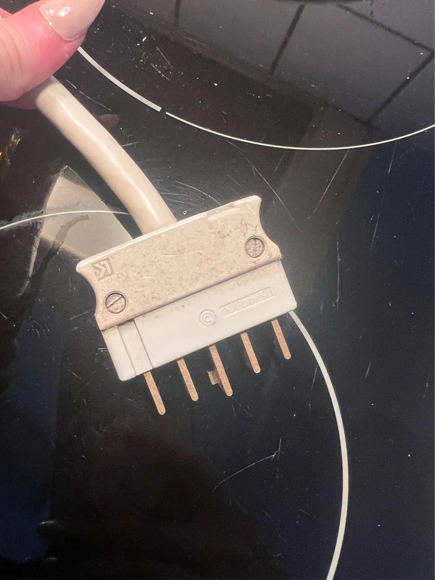 Tilslutning af komfur, fra gammelt stik til ny instalation