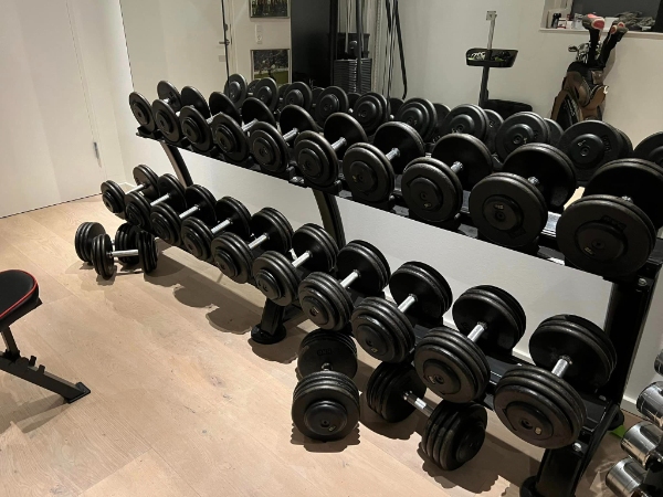 Afhentning af fitness udstyr