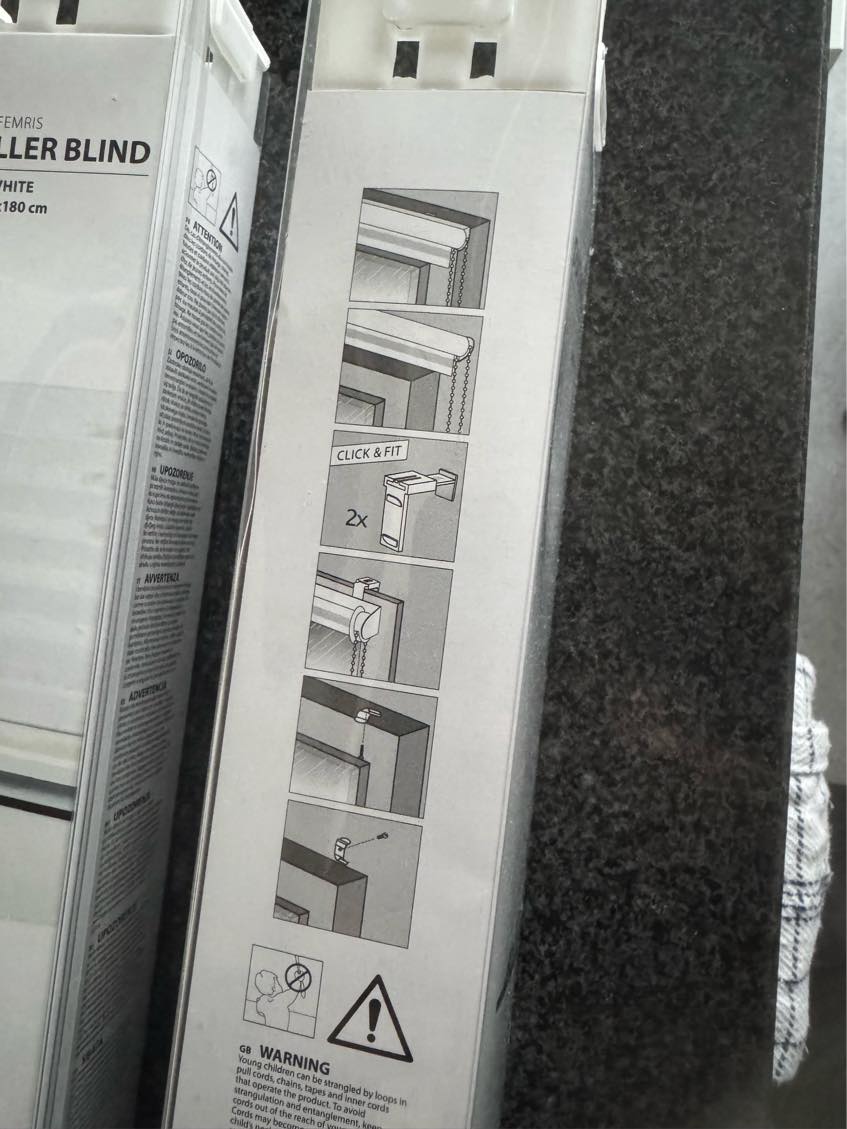 opsætning af rullegardiner