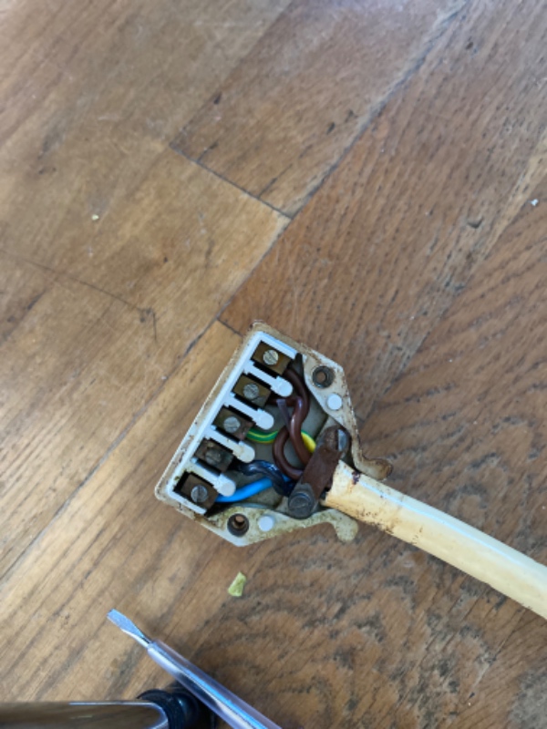 Tilslutning af nyt komfur til eksisterende 3-faset installation