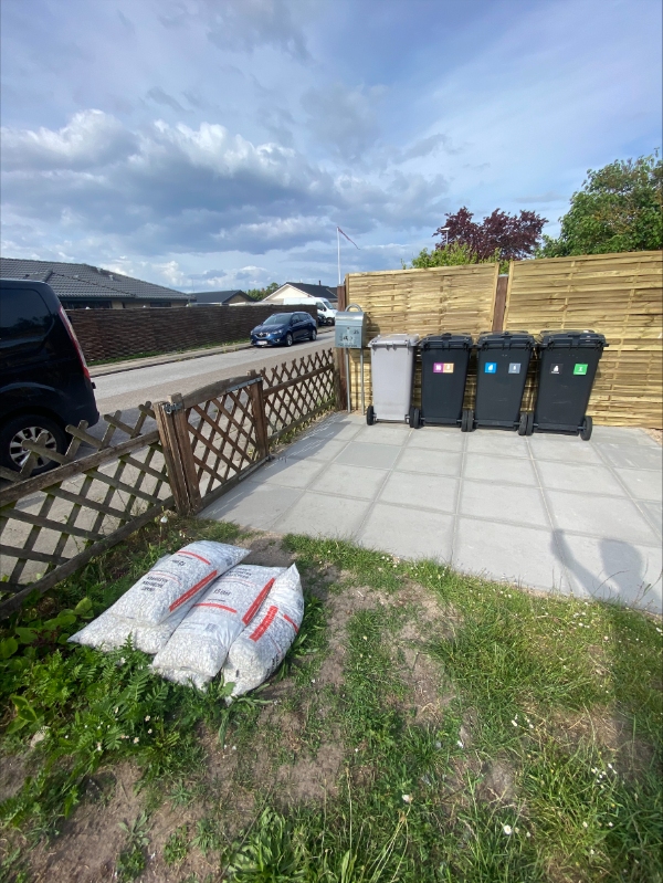 Opsætning af hegn og fjernelse