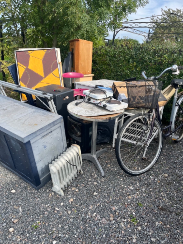 Køre ting på lossepladsen