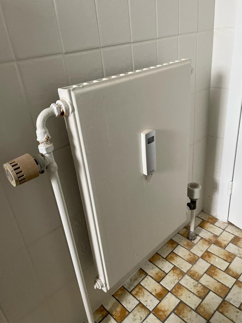 Afmontering af radiator, og sætte en prop i..