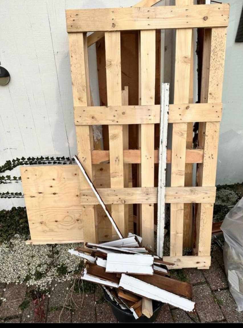 Fjerne renoverings affald