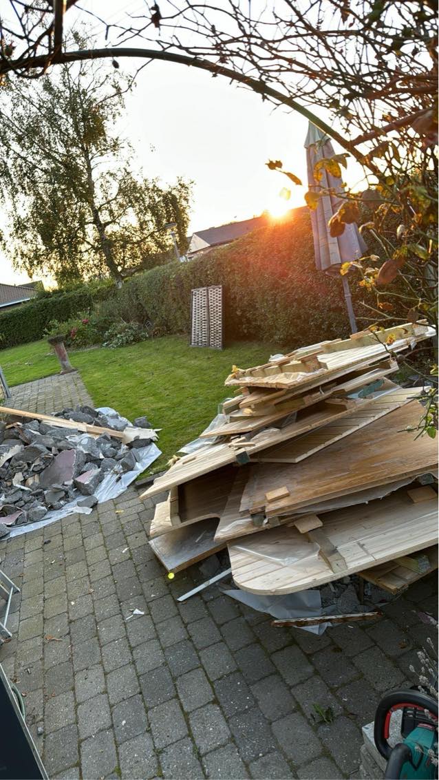 Bortskaffelse af byggeaffald