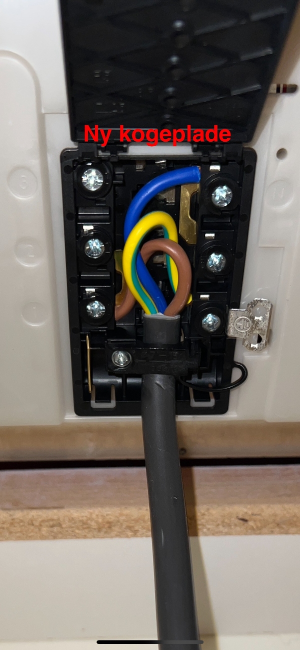 Installering af kogeplade