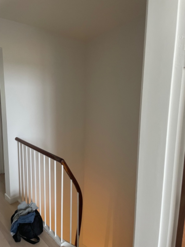 Ophængning af lampe over trappe