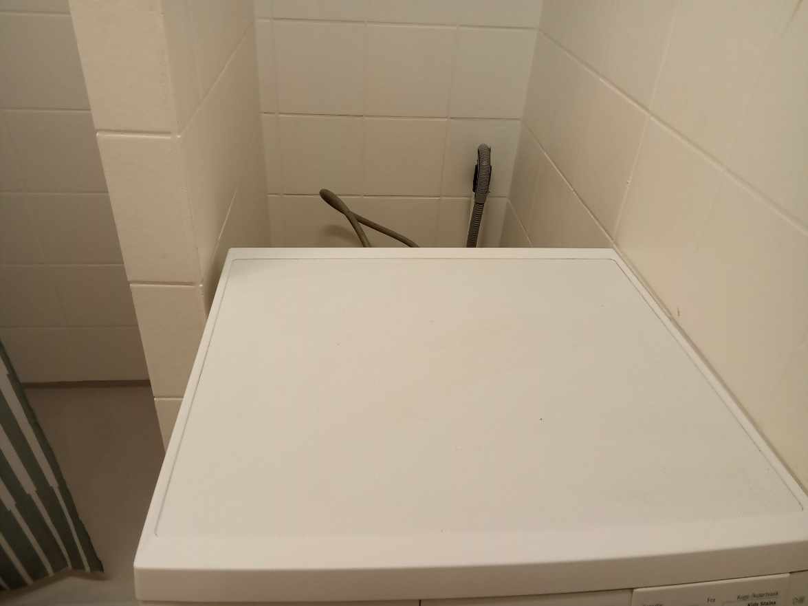 Installation af vaskemaskine og tørretumbler, El-delen.