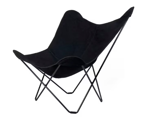 Samle Cuero Butterfly stol