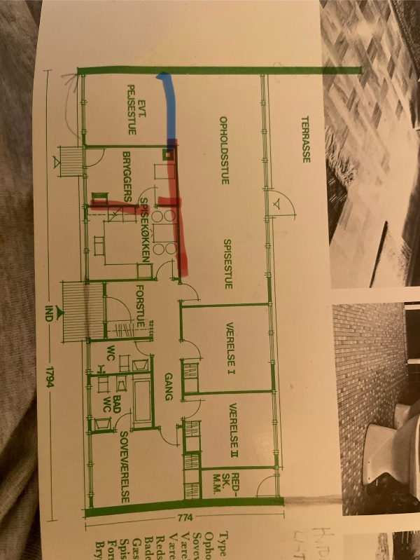 Vurdering om bærende væg