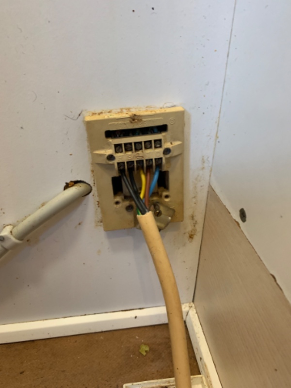 tilslutning af komfur