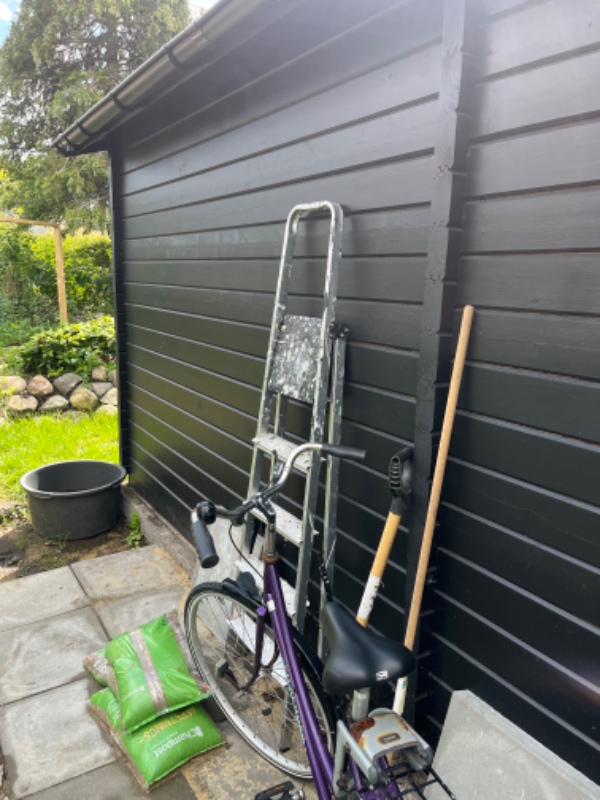 Klargøring til udendørs bruser