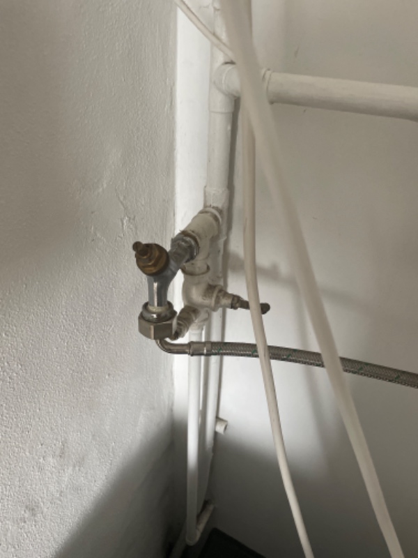 Installation vaskemaskine