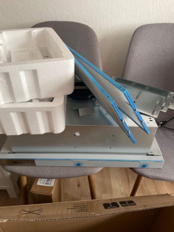 Opsætning af emhætte