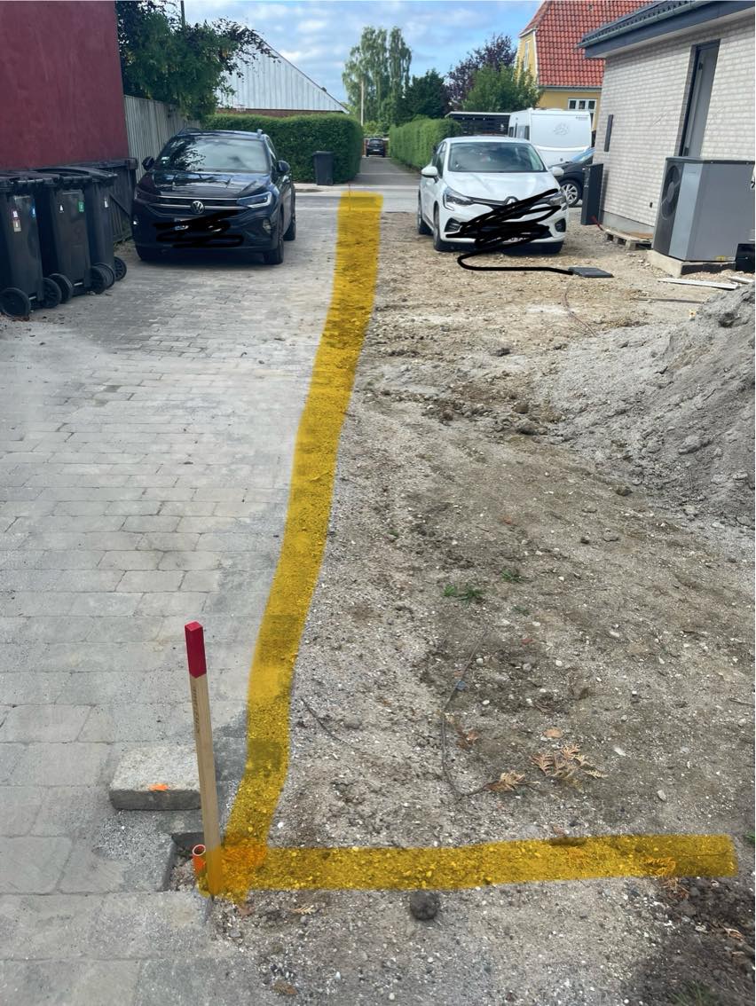 Opsætning af komposithegn