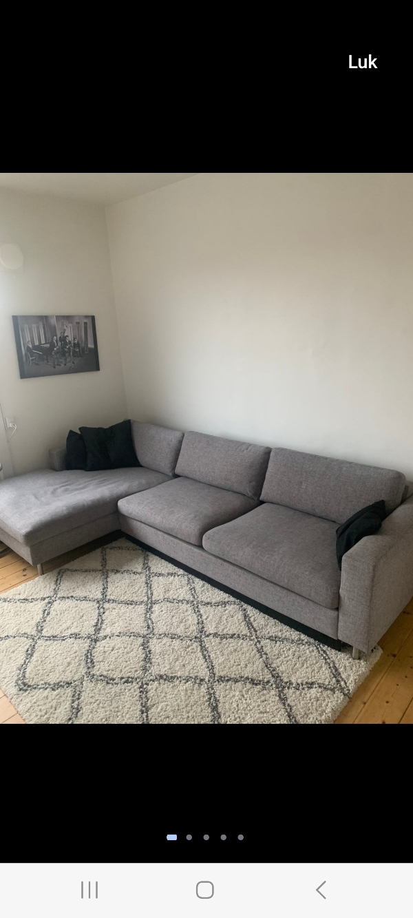 Flyttet en sofa