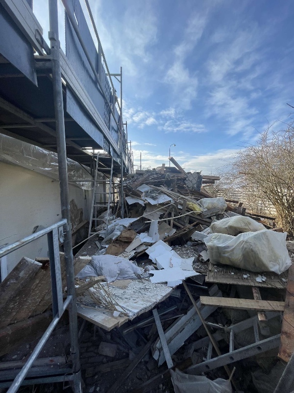 Fjernelse af byggeaffald