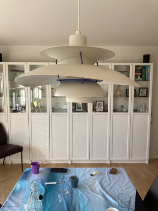 PH lampe med buler der skal rette ud