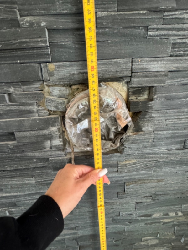 Installere brændeovn og sug