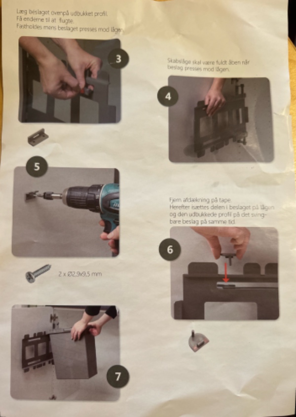 Opsætning affalds stativ