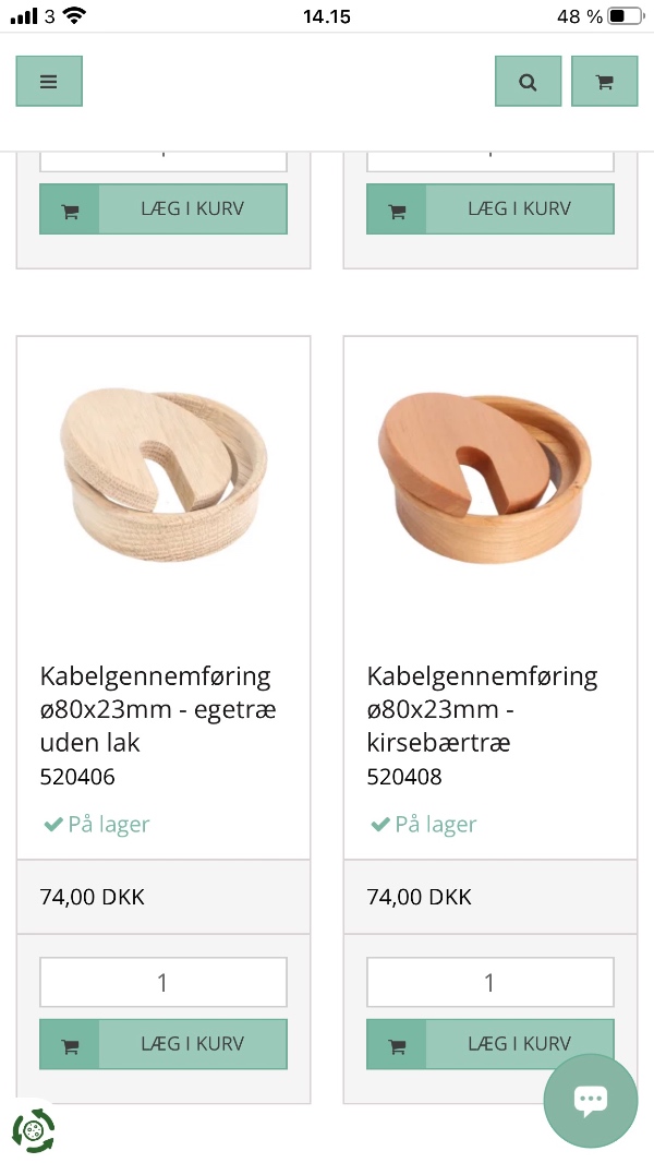 Opsætning af 4-6 kube reoler på væg, nogle af dem skal kunne bære LP plader