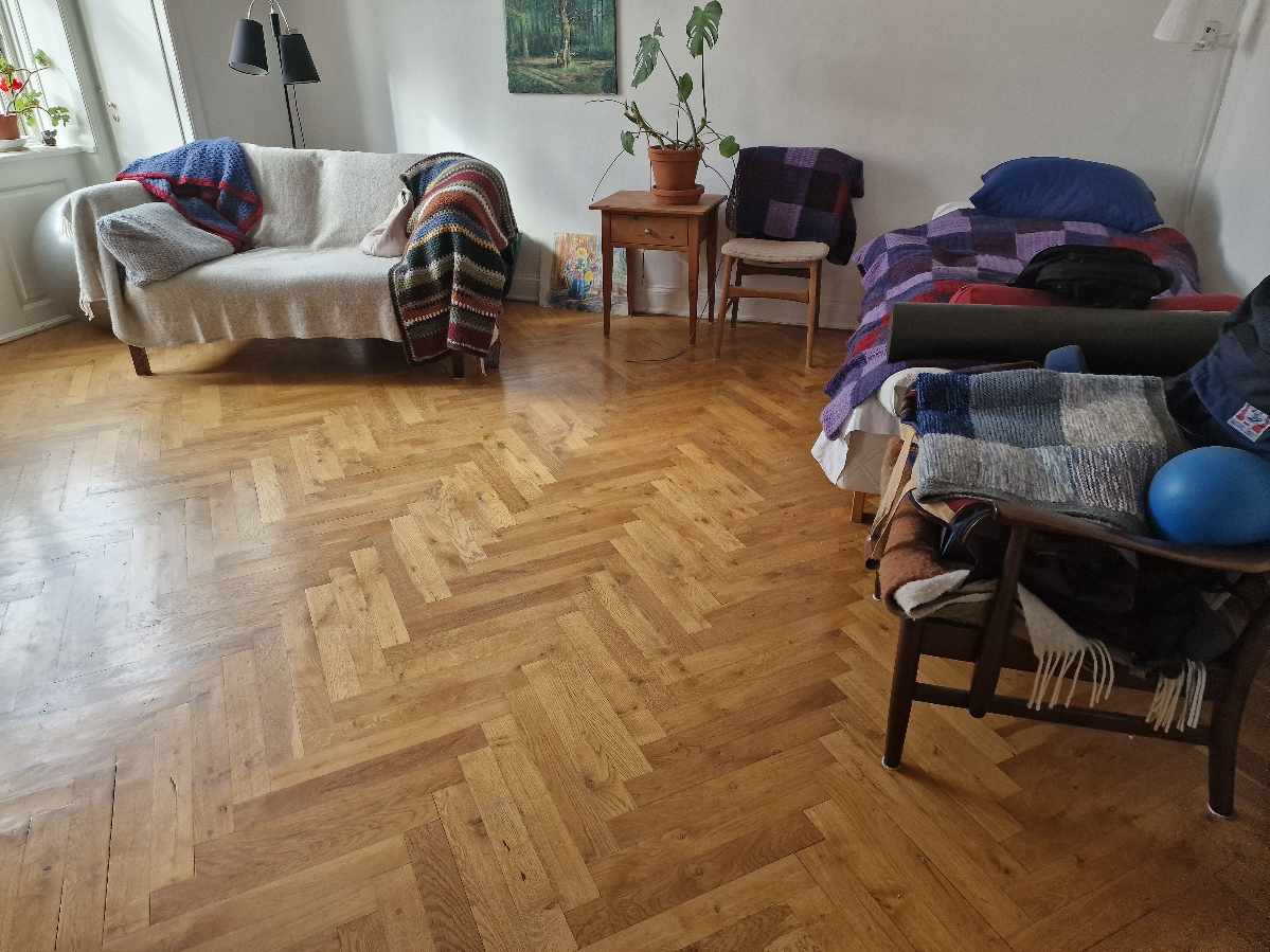 Slibning og lakering af gulve