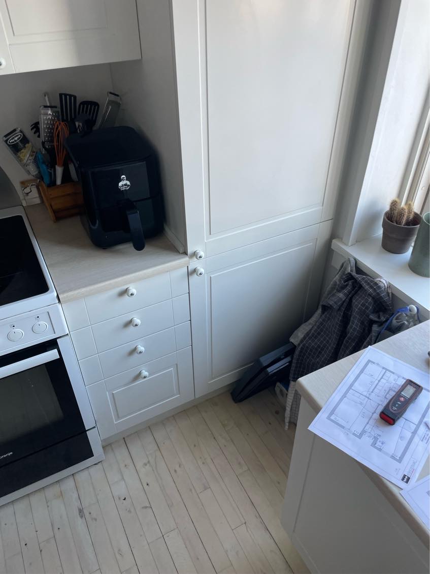 Nedrive og bortskaffe køkken og toilet/bad