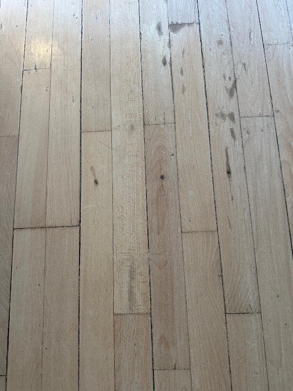 Gulvslibning af værelse på 20m2