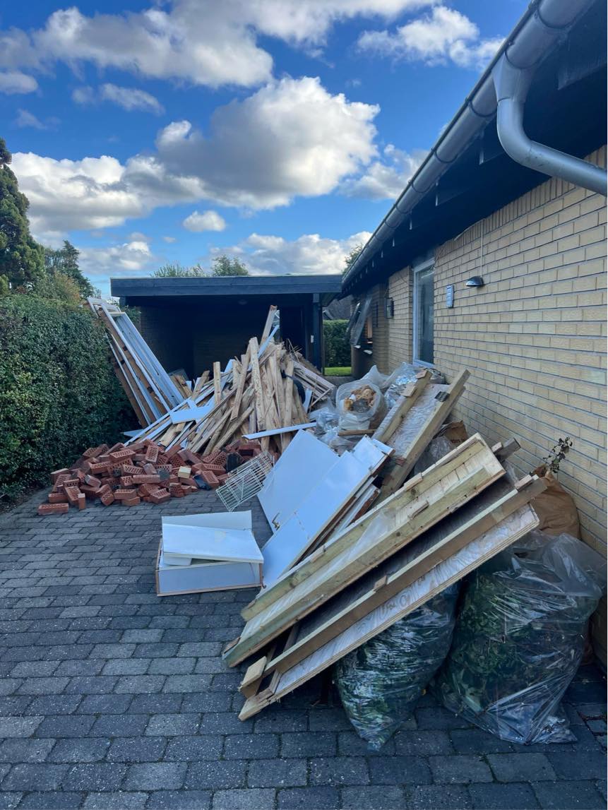 Bortskaffelse af byggeaffald