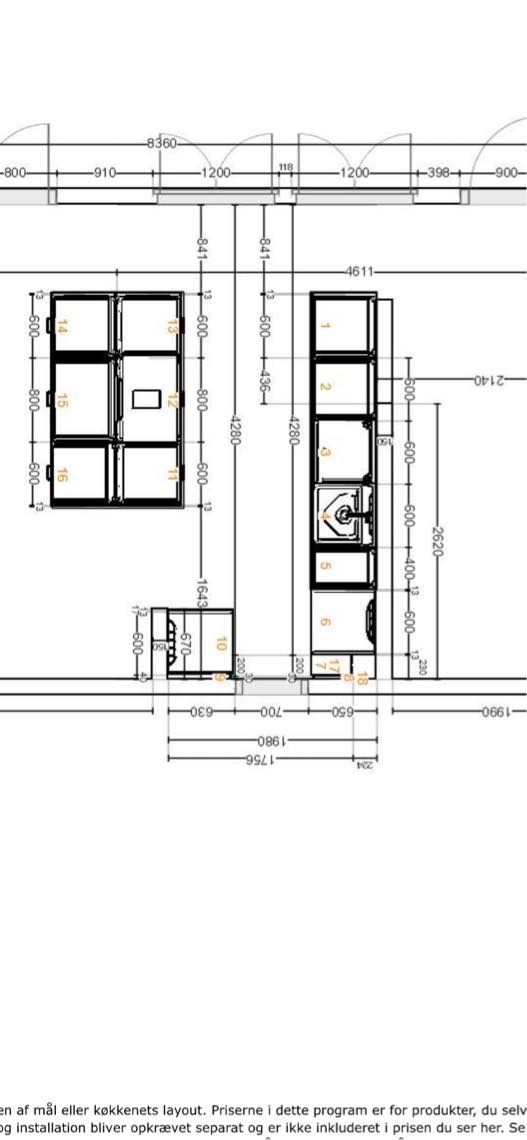 Samling, montering og tilpasning af IKEA køkken med hackk fronter