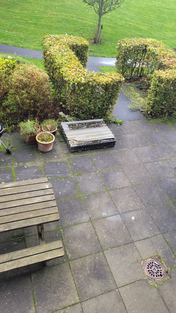 Bortskaffelse af tagplader